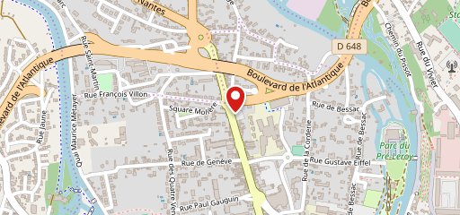 Boulangerie Sicard sur la carte