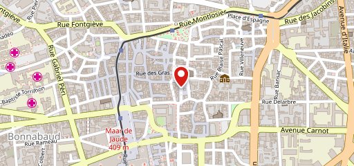 Nemossos Café sur la carte