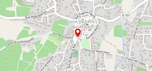 restaurant le PAPET sur la carte