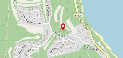 Restaurant Le Parcours Gourmand du Golf de Biscarrosse sur la carte