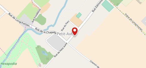 Le Petit Axhe sur la carte