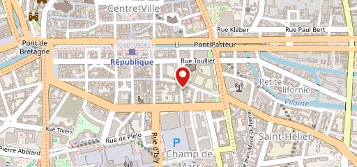 FAUBOURG sur la carte