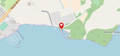 Le Petit Bouchon plage de Promenthoux sulla mappa