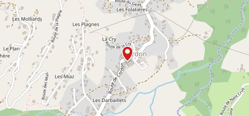 Le Petit Châlet sur la carte