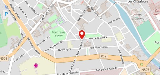 Le Petit Palais sur la carte