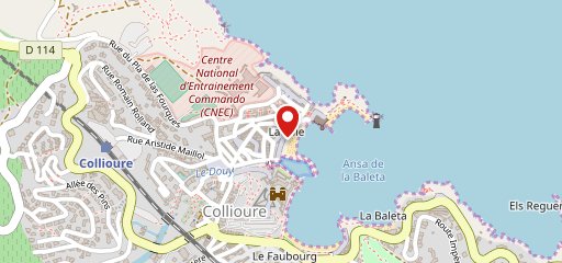 Le Petit Resto sur la carte