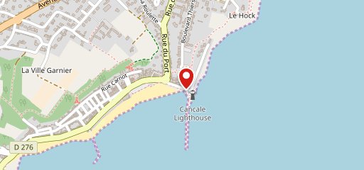 Le Phare sur la carte