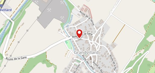 Restaurant Le Pic Vert Grandvillard sur la carte