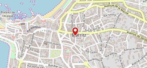 Le Pim'Pi Bistrot Biarritz sur la carte