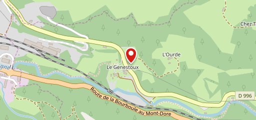 Auberge Le Pitsounet sur la carte