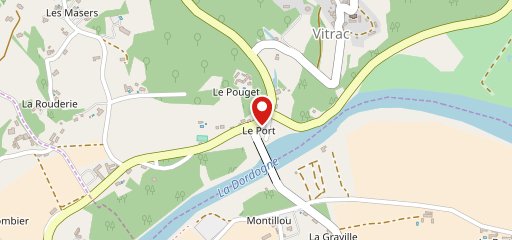 Le Plaisance Vitrac sur la carte