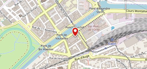 Le Poisson Rouge sur la carte