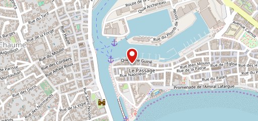 Le Poisson Rouge sur la carte