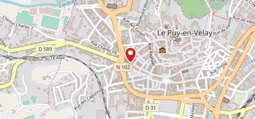 Restaurant Le Poivrier sur la carte