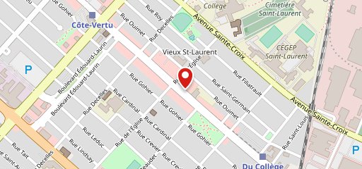 Le Poke Station (Décarie, VSL) sur la carte