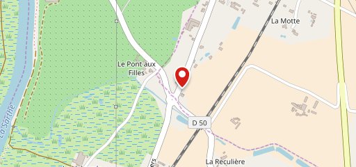 Le Pont aux Filles sur la carte