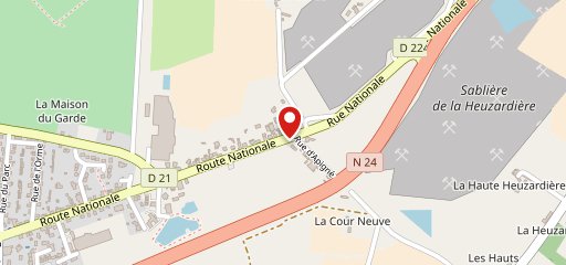 le Pont d'Avoine : Hôtel 2 étoiles et restaurant au Rheu proche de Rennes on map