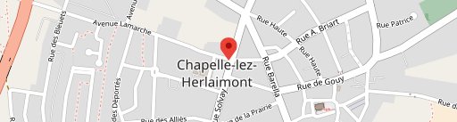 Café "Le Bailly" sur la carte