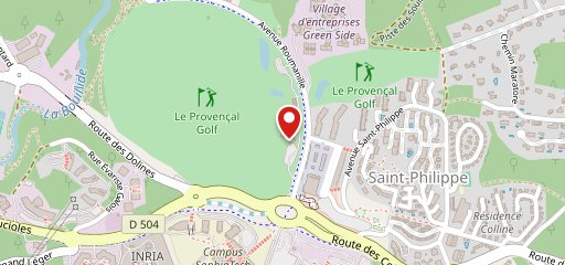 Le Provençal Golf sur la carte