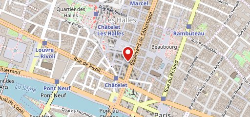 POINT B Châtelet sur la carte