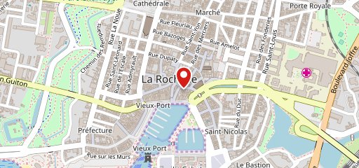 Le Pub Lutèce La Rochelle sur la carte