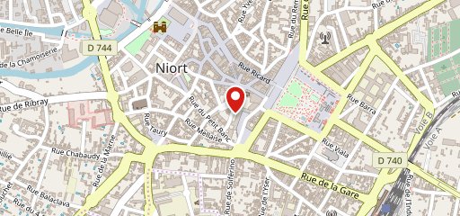 le QG Niort sur la carte