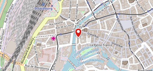 Le Quai Crêp'Art sur la carte