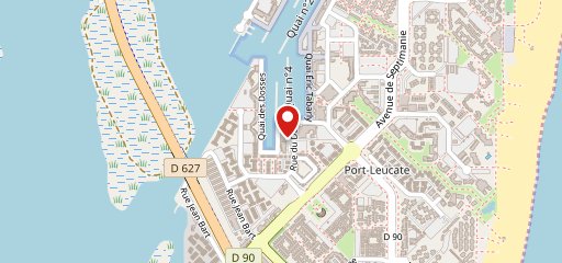 Le Quai West sur la carte