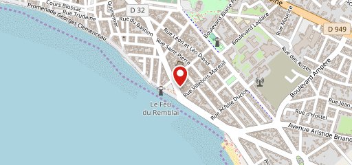 LE REEF sur la carte