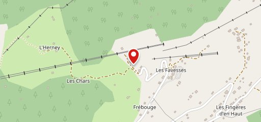 Le Refuge sur la carte