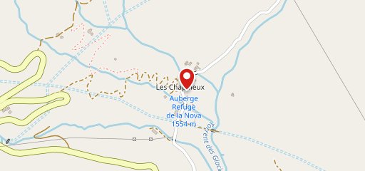 Le refuges gourmand bourg saint maurice sur la carte