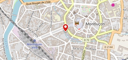 Taverne Montluconnaise sur la carte