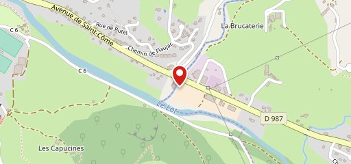 Le Relais De Boralde sur la carte