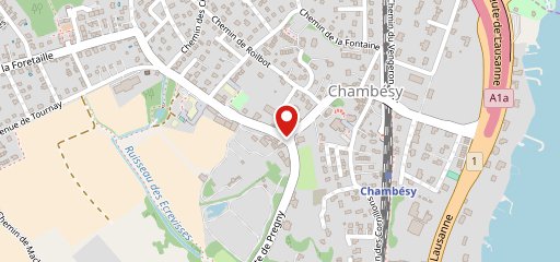 Le Relais de Chambésy sur la carte