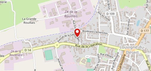 Le Relais de la Gare sur la carte