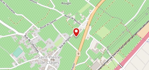 Le Relais de la Potagère sur la carte