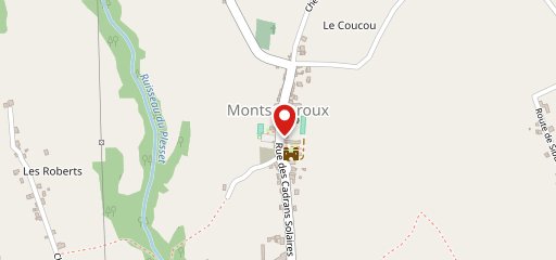 Le Relais de Montseveroux sur la carte