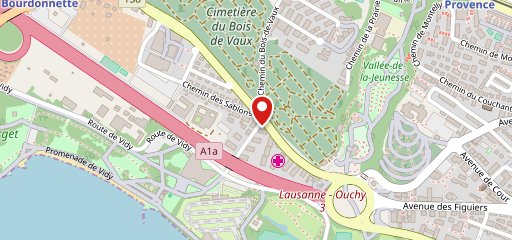 Hôtel Relais de Vidy à Lausanne sulla mappa