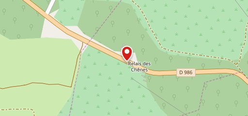 Le Relais des Chênes sur la carte