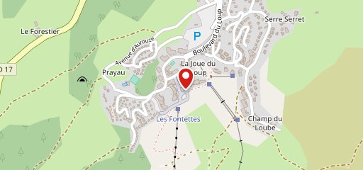 Le Relais du Dévoluy sur la carte