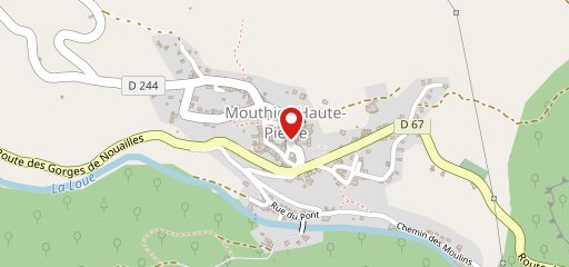 Le Relais du Prieuré sur la carte