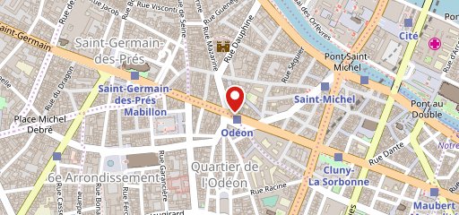 Relais Odéon sur la carte