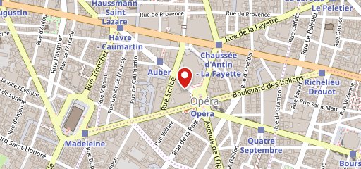 Le Relais Paris Opéra sur la carte