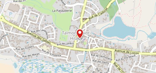 Le Relais Talmondais sur la carte