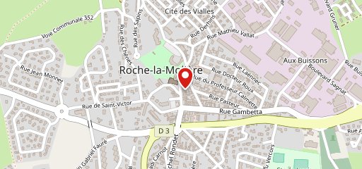 Restaurant Le République Roche La Moliere sur la carte