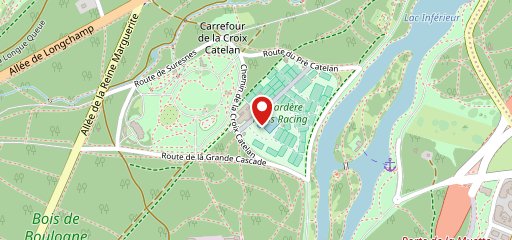 Lagardère Paris Racing sur la carte