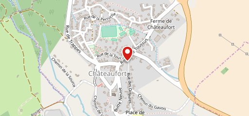 Le Resto Châteaufort sur la carte