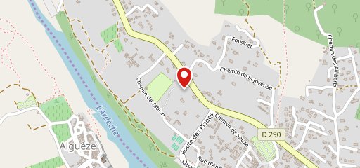 Chez Mickey le palaccio sur la carte