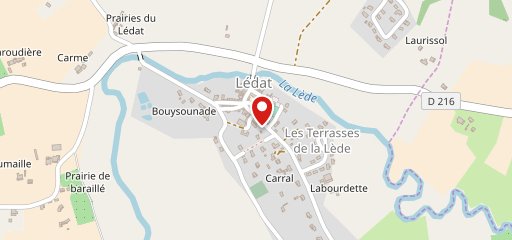 Le Rio sur la carte