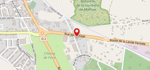 Le Rond-Point sur la carte